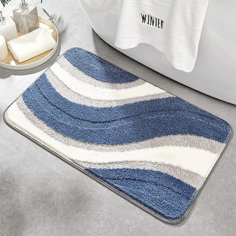 Moderne Bademåtte med Bølge Design 3