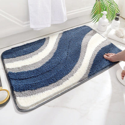 Moderne Bademåtte med Bølge Design 4