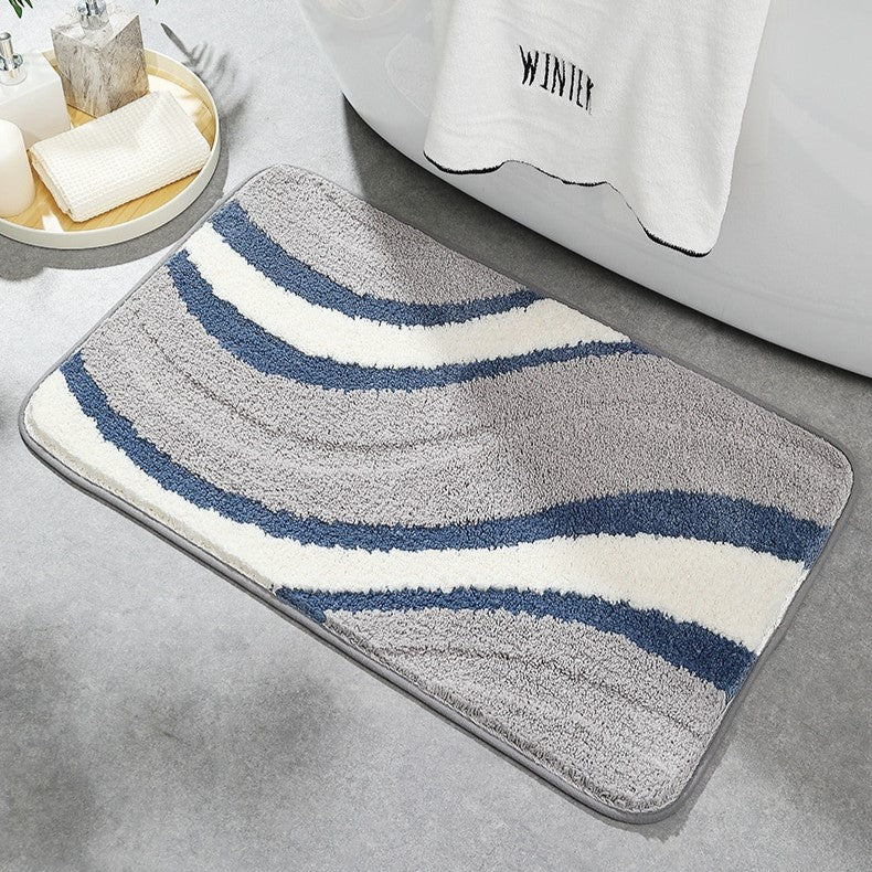 Moderne Bademåtte med Bølge Design 5