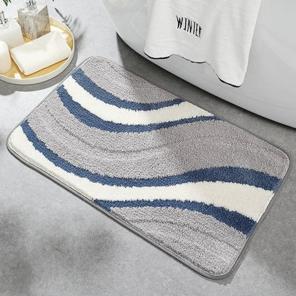 Moderne Bademåtte med Bølge Design 5