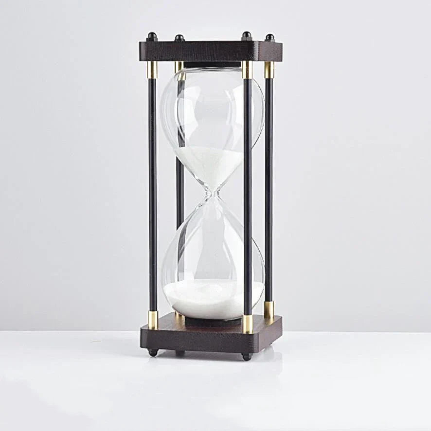 Moderne Timeglas i Træ og Metal 4