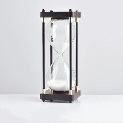 Moderne Timeglas i Træ og Metal 4