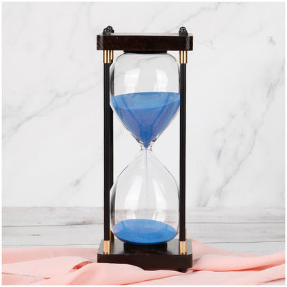 Moderne Timeglas i Træ og Metal 7