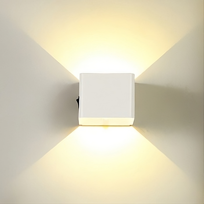 Moderne Væglampe med Bevægelsessensor Kubedesign 8
