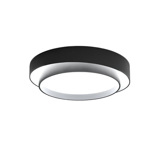 Moderne ringformet LED-loftlampe til soveværelse og stue 0