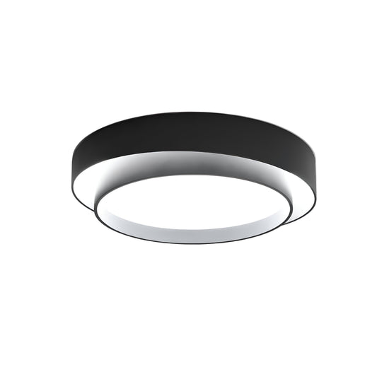 Moderne ringformet LED-loftlampe til soveværelse og stue 0