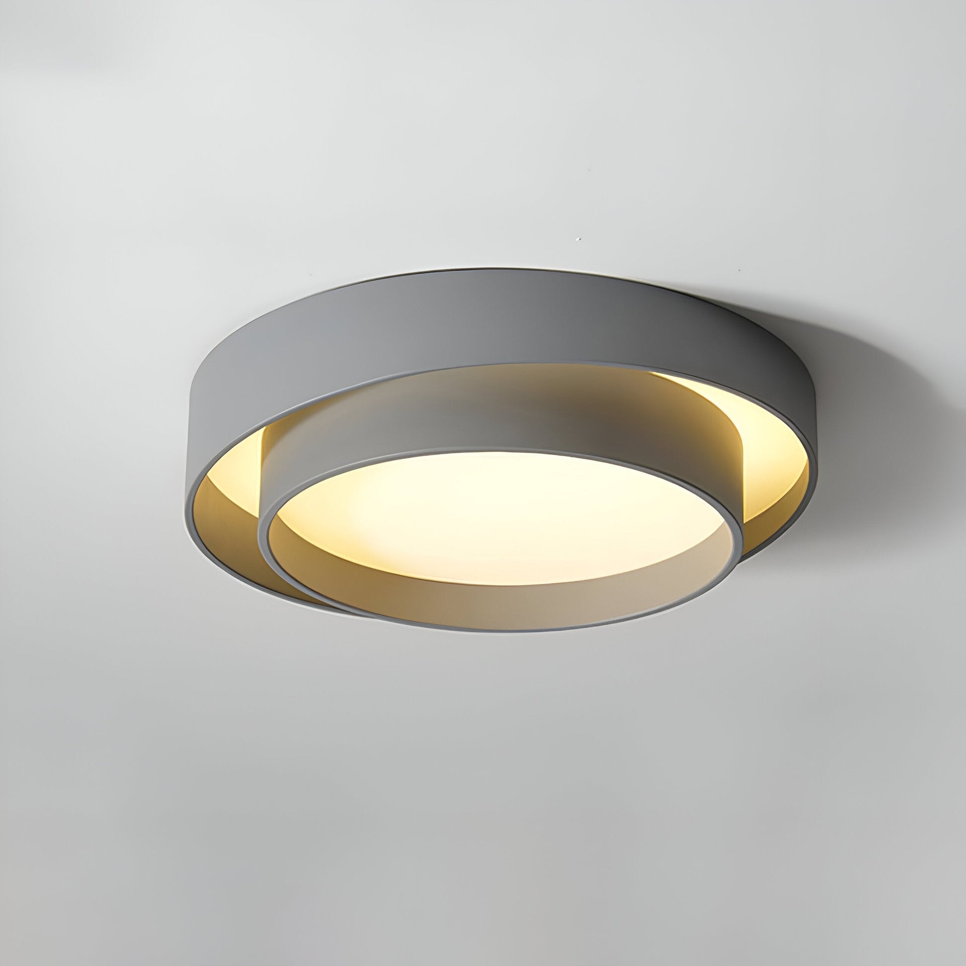 Moderne ringformet LED-loftlampe til soveværelse og stue 12