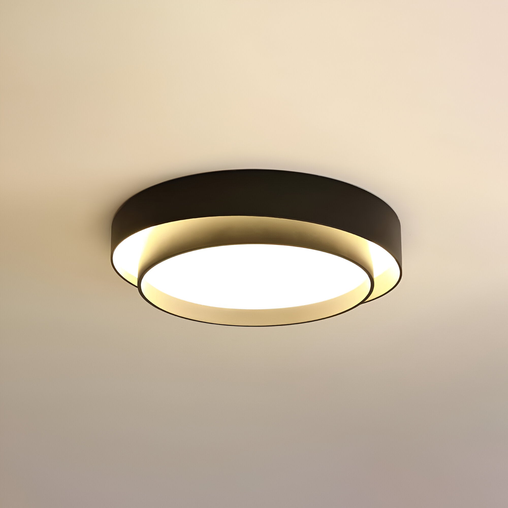 Moderne ringformet LED-loftlampe til soveværelse og stue 13
