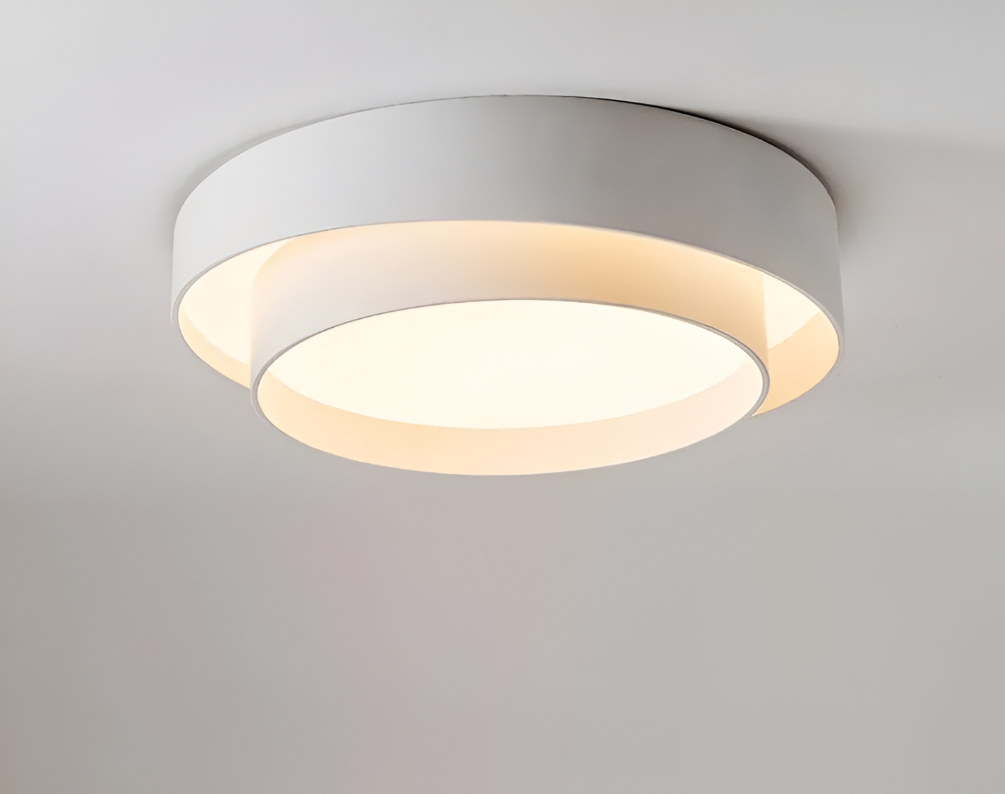 Moderne ringformet LED-loftlampe til soveværelse og stue 9