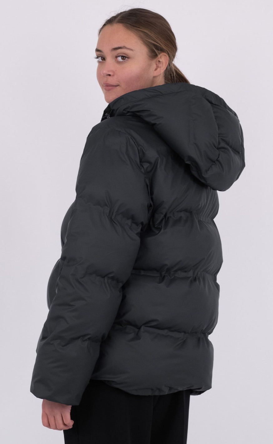 Dame Vinterjakke Stilfuld Varm Polyester-4