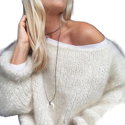 Kvinders Strikket Sweater Trendy Akryl Bomuldsblanding 1