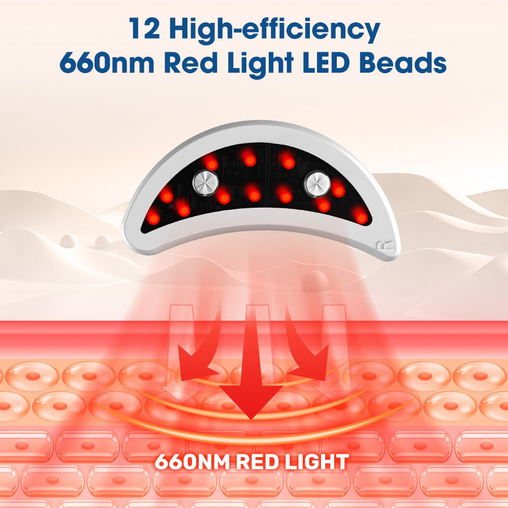 Øjenpleje Enhed med LED-lys og Vibrationer 5