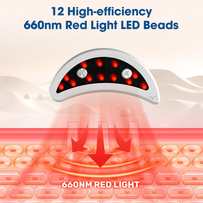 Øjenplejeenhed med LED-lys og Vibrationer 5