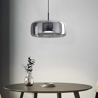 Pendel i Retro Design med Gyldne Detaljer 11