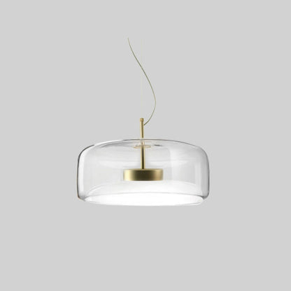 Pendel i Retro Design med Gyldne Detaljer 9