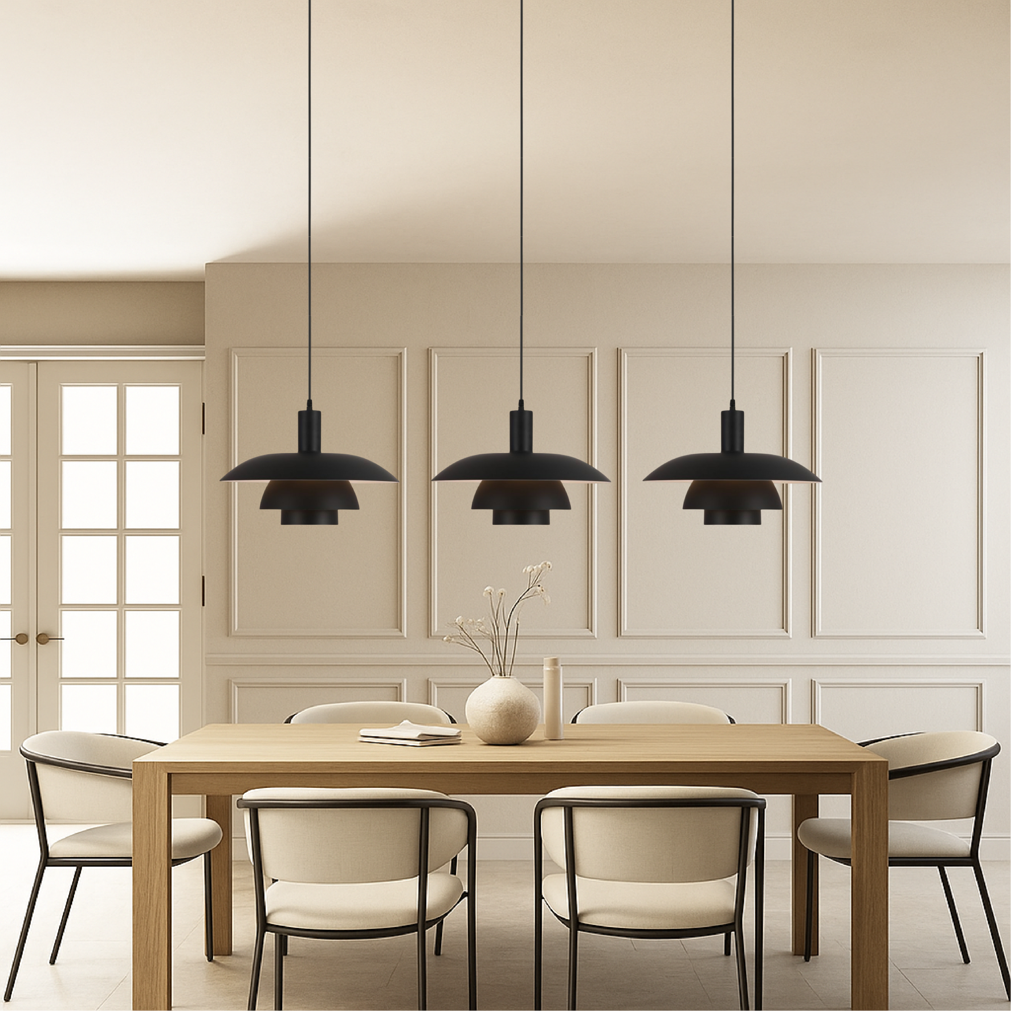 Pendellampe Dansk Stil Minimalistisk Design til Moderne Hjem 4