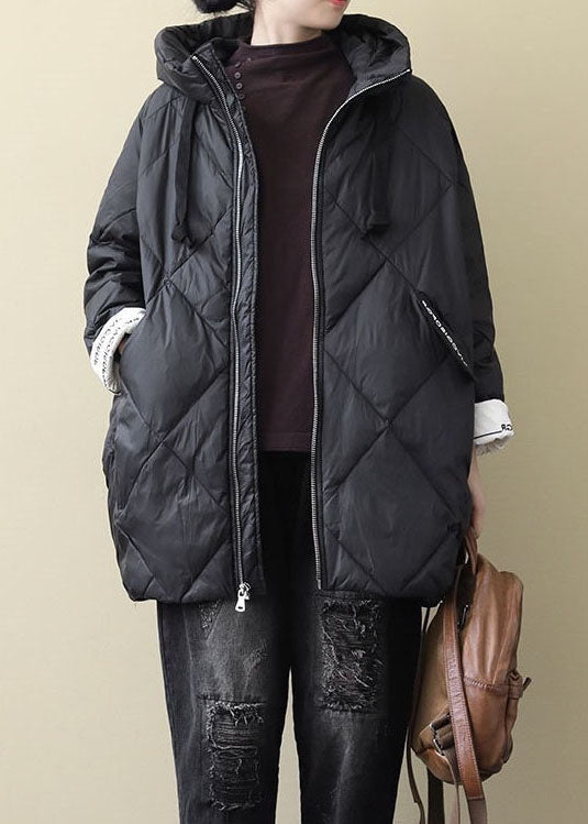 Plus Size Women's Long Puffer Jacket Modern Style 3