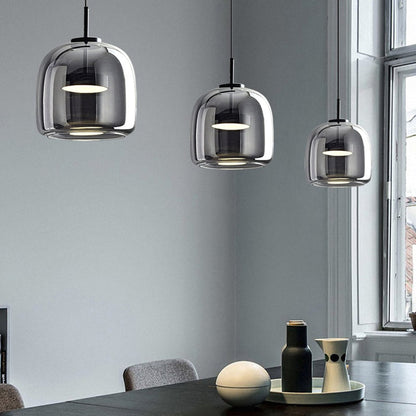 Retro Pendel Lampe med Glasdesign til Loftlamper 5
