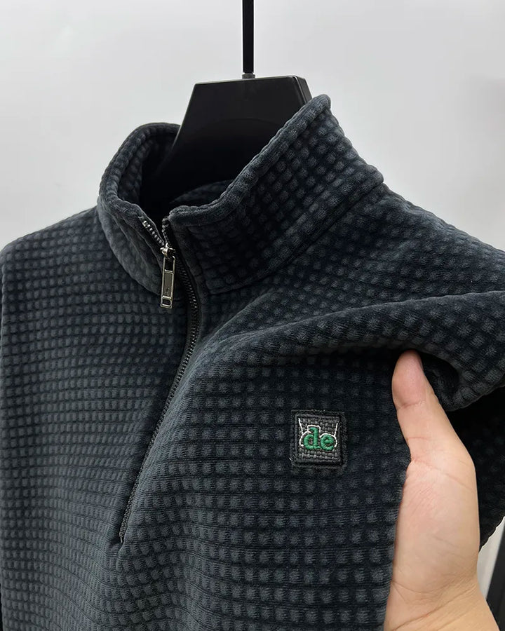 Variant image for Herre Trøje Halv Zipper Alpaka Fleece til Mænd-9
