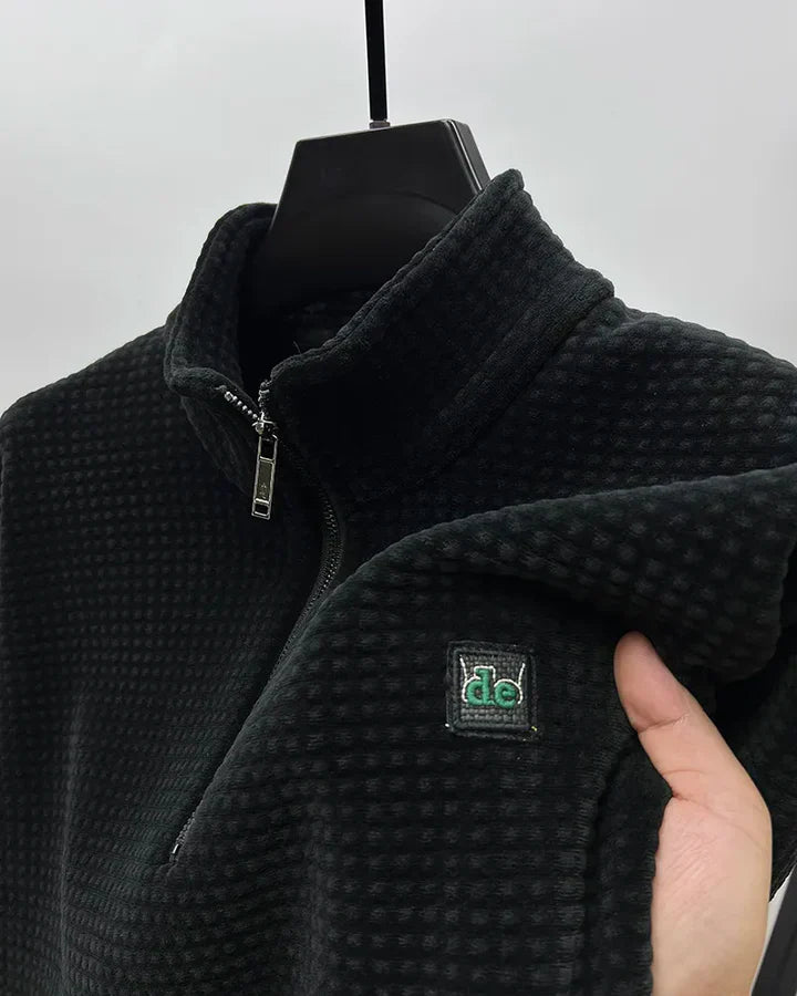 Variant image for Herre Trøje Halv Zipper Alpaka Fleece til Mænd-17