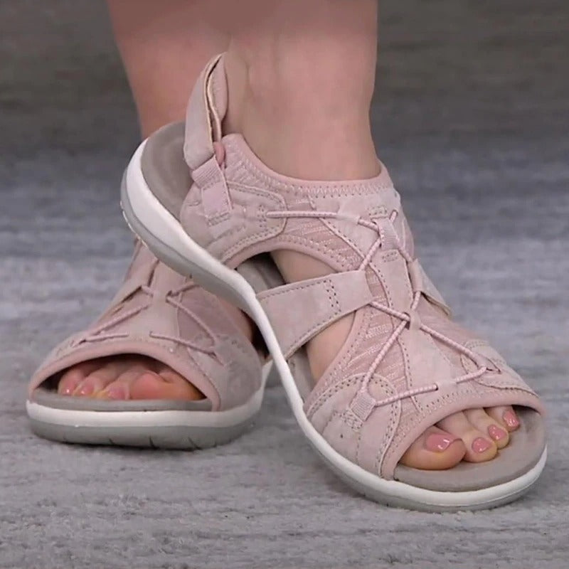 Sandaler med rund åben tå 1