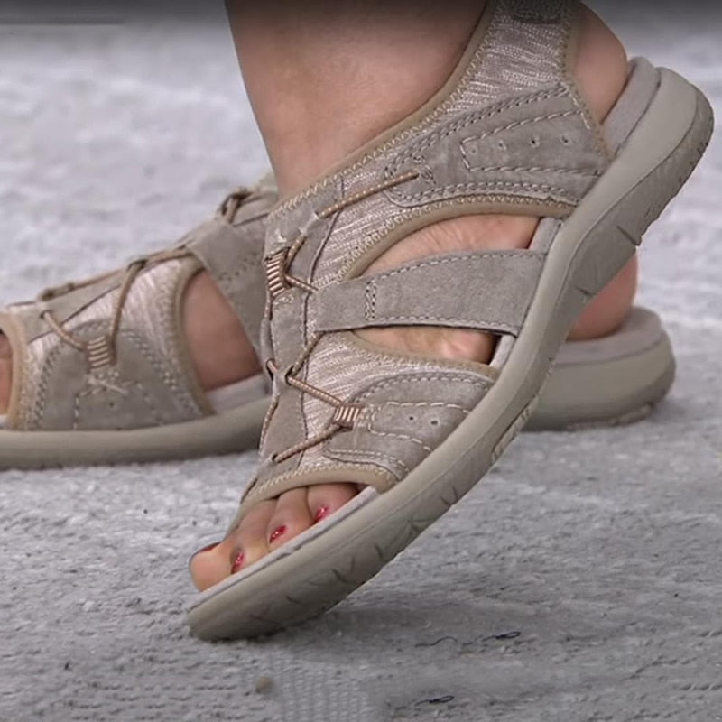 Sandaler med rund åben tå 3