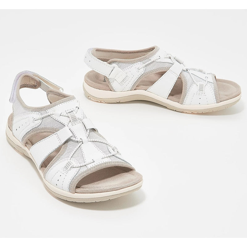 Sandaler med rund åben tå 4