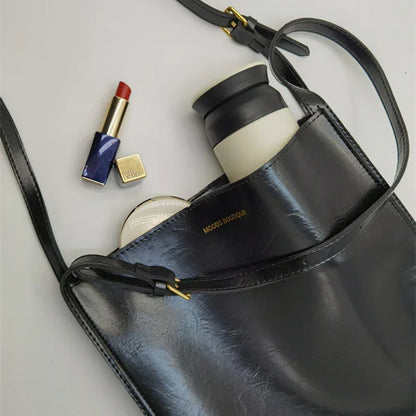 Dame Skuldertaske Moderne Kunstlæder Rummelig Design 3
