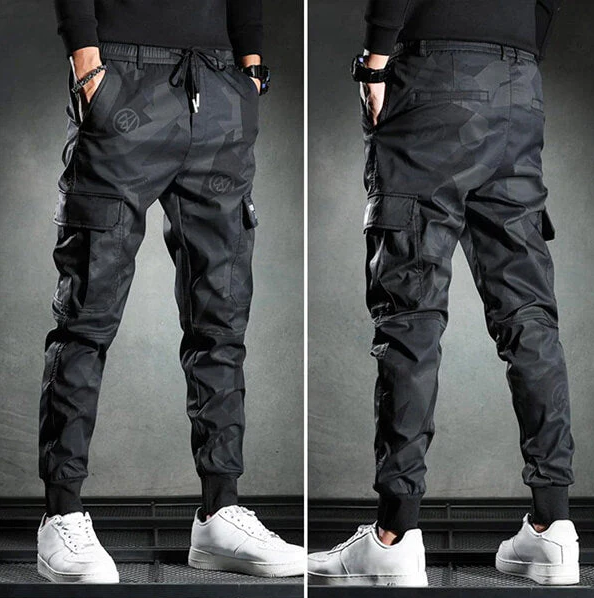 Herre Bukser Slim-Fit Polyester til Mænd-5