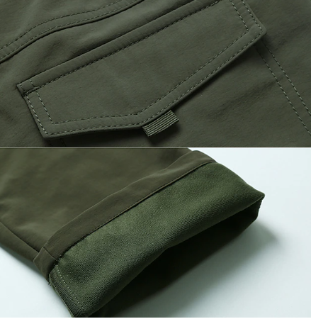 Herre Cargo Bukser Vinterbestandigt Robust Design med CARGOT-lommer-5