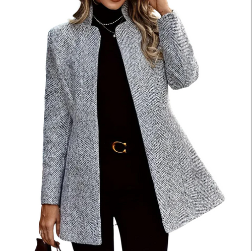 Dame Blazer Elegant Design Polyester-5