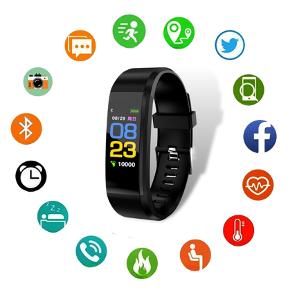 Senior Smartwatch med sundhedsmåler og fitnessfunktioner