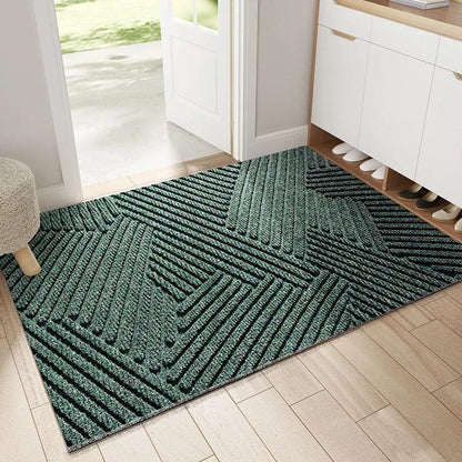 Skandinavisk PVC-dørmåtte med skridsikkert design 0