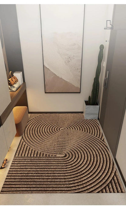 Skandinavisk PVC-dørmåtte med skridsikkert design 4