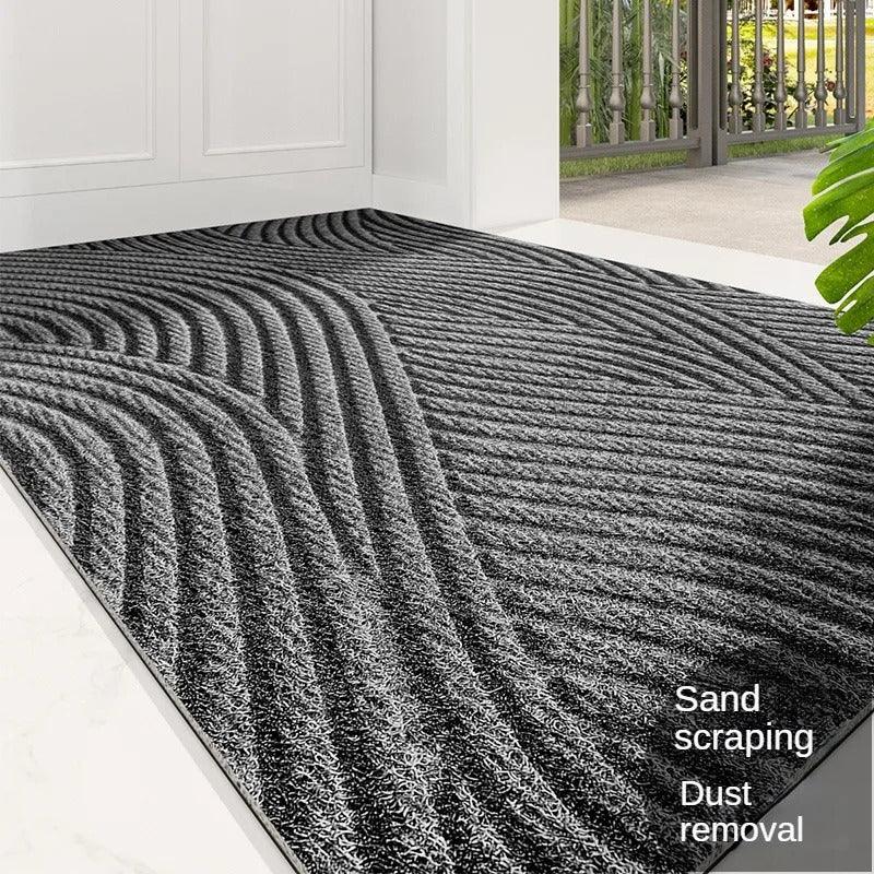 Skandinavisk PVC-dørmåtte med skridsikkert design 6
