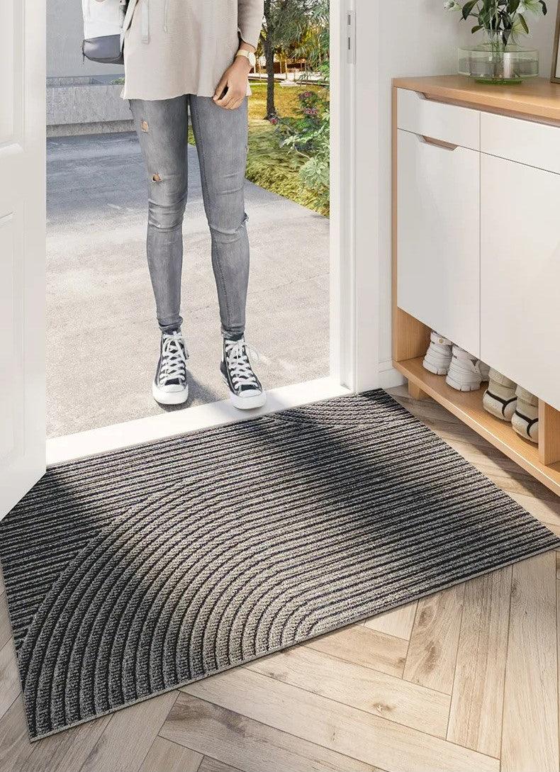 Skandinavisk PVC-dørmåtte med skridsikkert design 7
