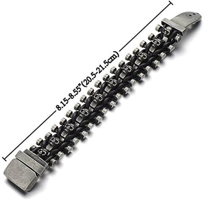 Skelet Biker's Armbånd