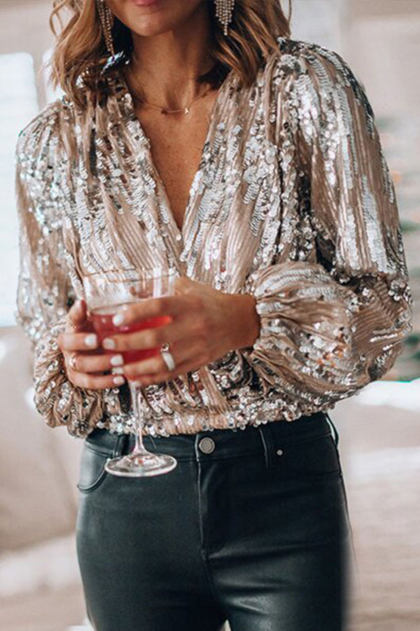 Skjortebluse Dame Langærmet Chic 1
