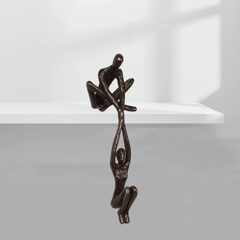 Skulptur Figurine af Kærlighed og Styrke 5
