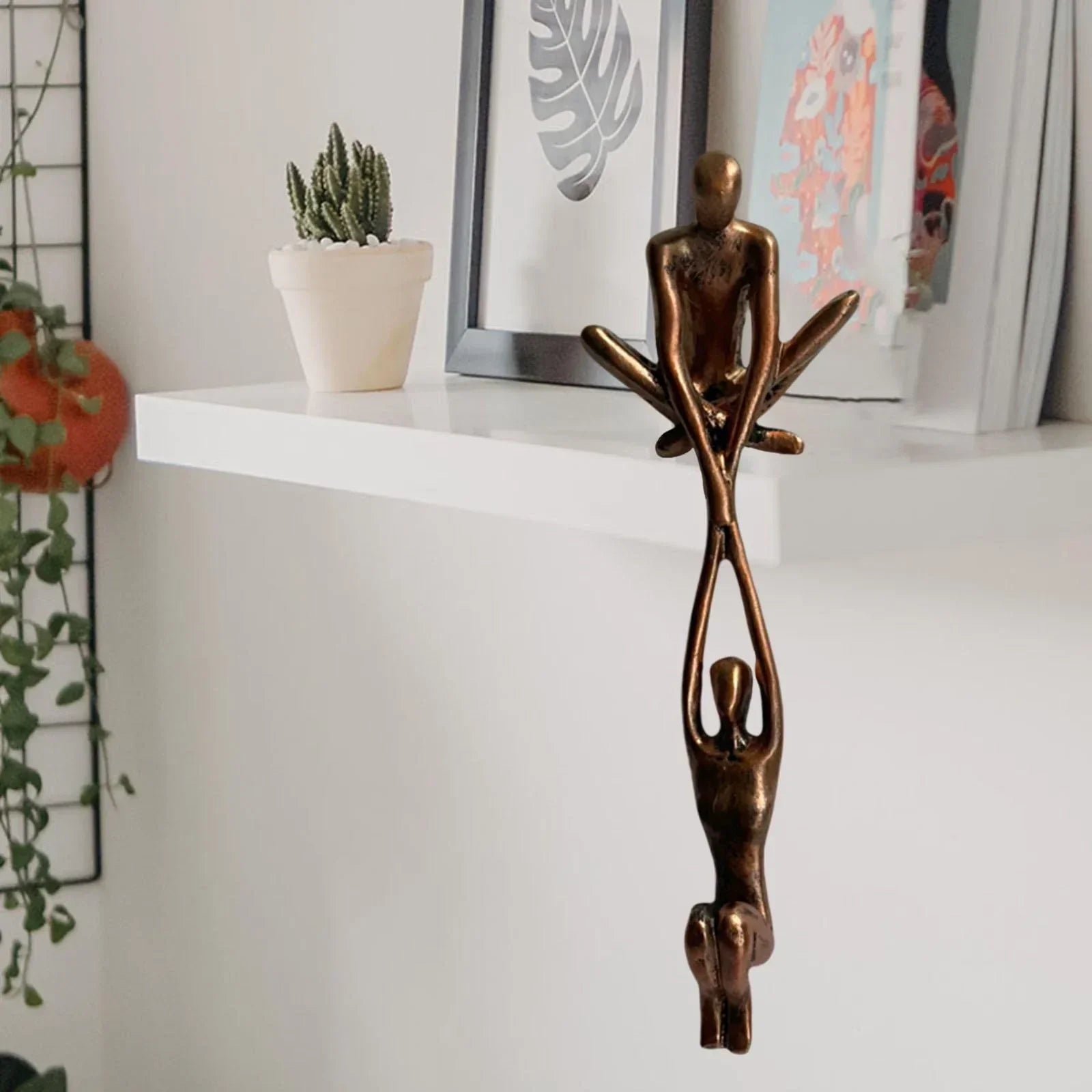 Skulptur Figurine af Kærlighed og Styrke 7