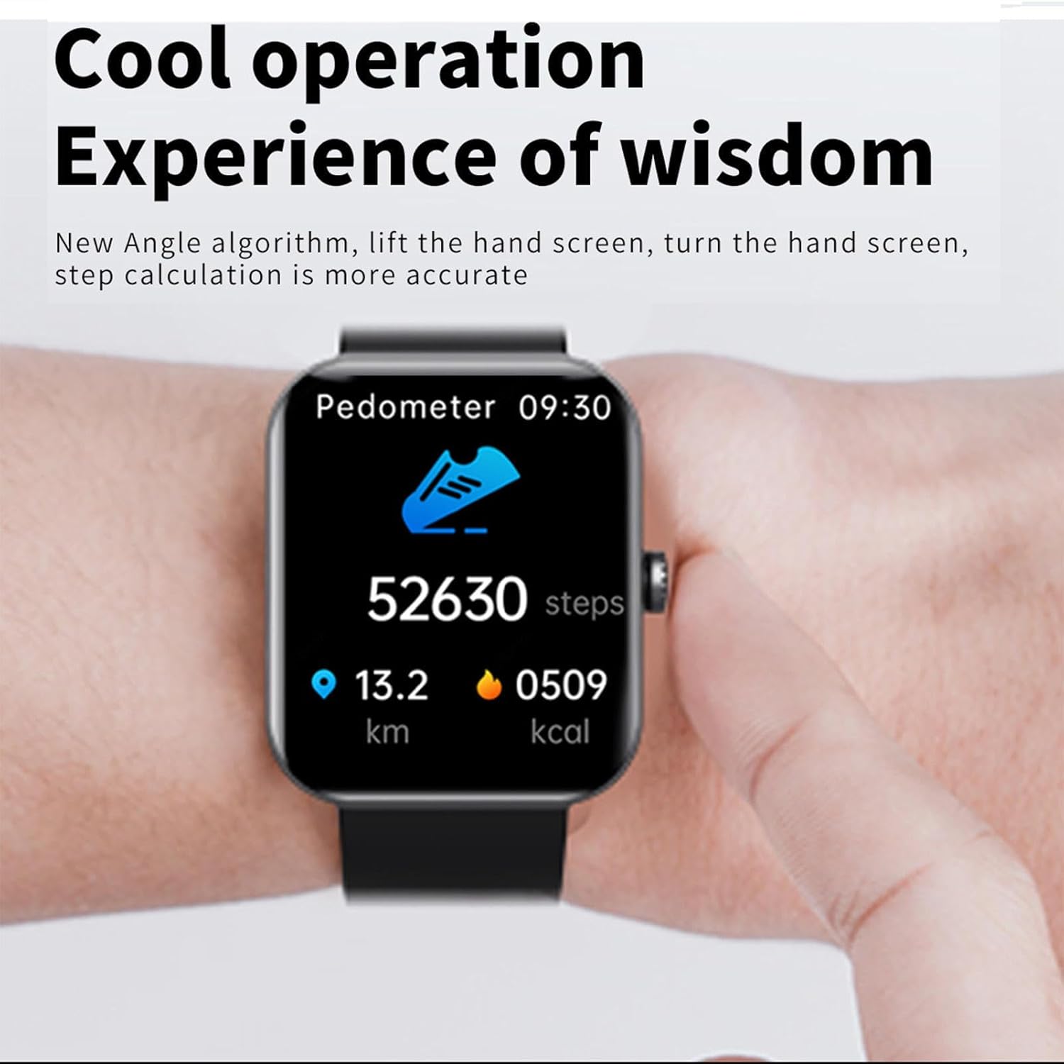 Smartwatch med Glukoseovervågning og Fitness Tracking 6