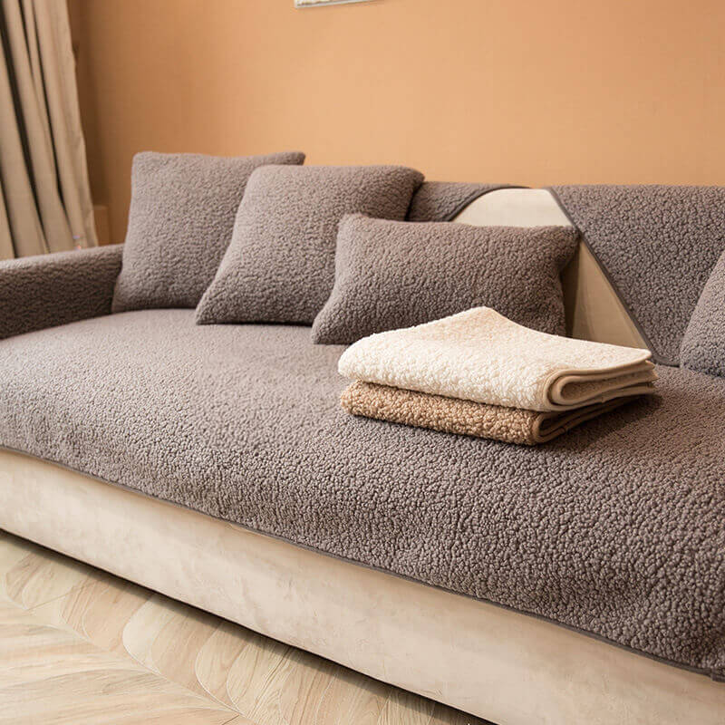 Sofa Betræk Fleece Tilbehør 4