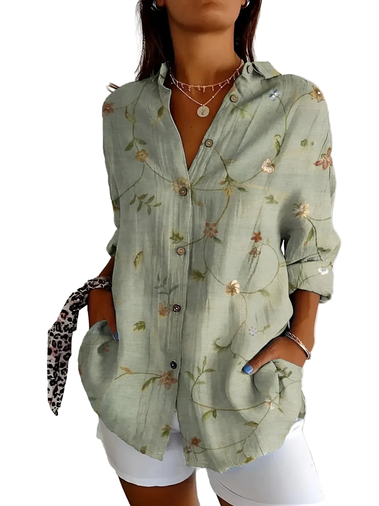 Sommerbluser Dame med Finurlige Print - Bluser til Kvinder med Legende Design 0