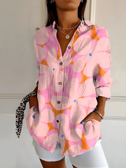 Sommerbluser Dame med Finurlige Print - Bluser til Kvinder med Legende Design 5
