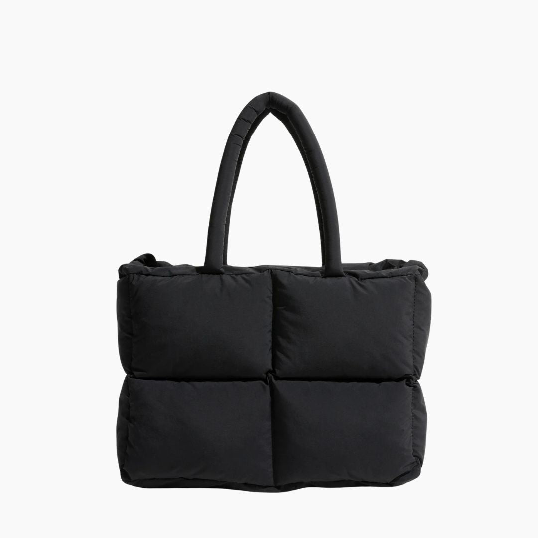 Stilfuld Puffer-Skuldertaske til Hverdagsbrug 0