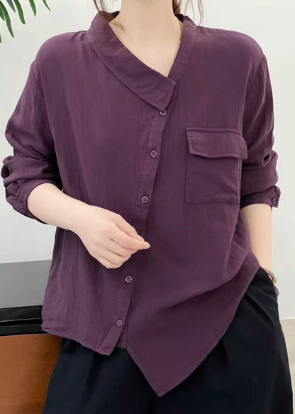 Toppe Dame Asymmetrisk Med Patchwork Design 2