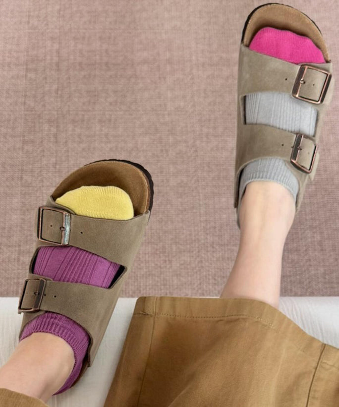 Unisex Ankelstrømper Åndbare Kontrastdesign 2