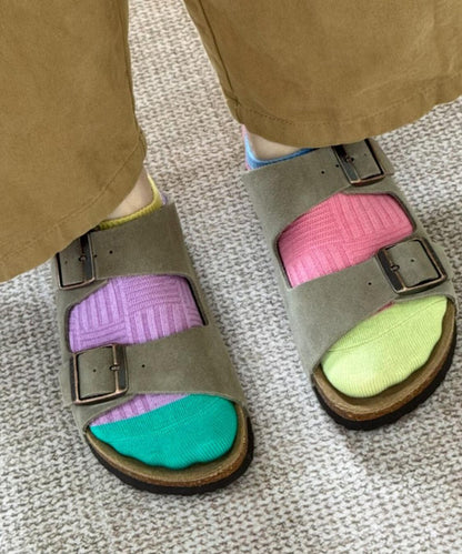 Unisex Ankelstrømper Åndbare Kontrastdesign 4