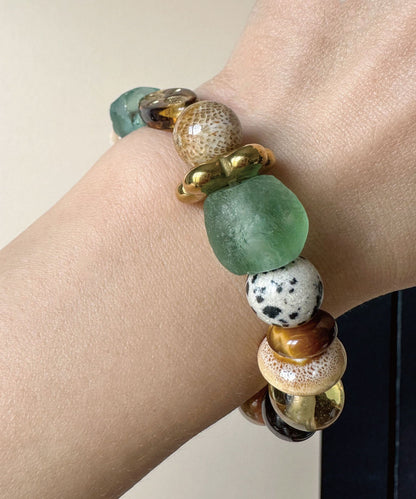 Unisex Armbånd Vintage Stil Farveblokeret Design 3