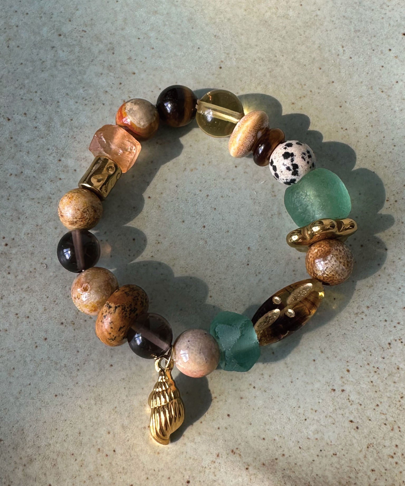 Unisex Armbånd Vintage Stil Farveblokeret Design 4